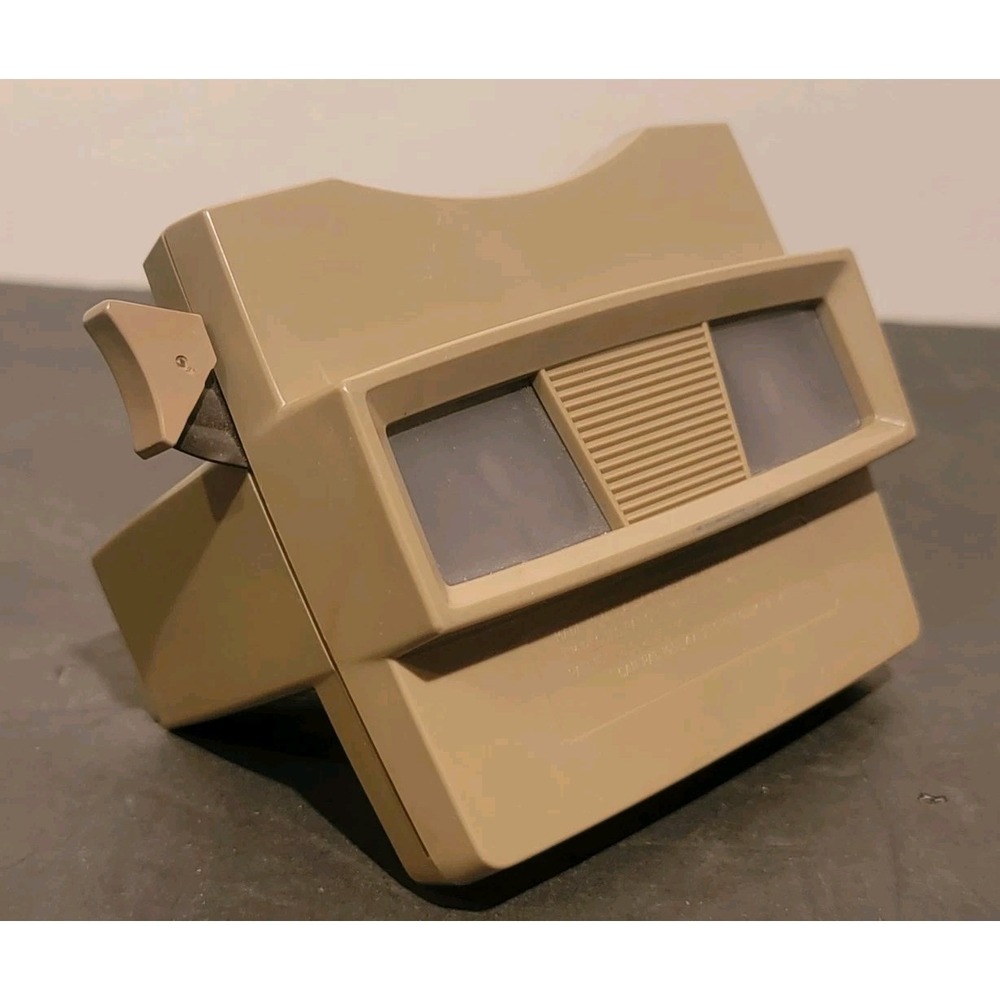 Vintage 1970s Viewmaster Sawyers Tan Clean and Working